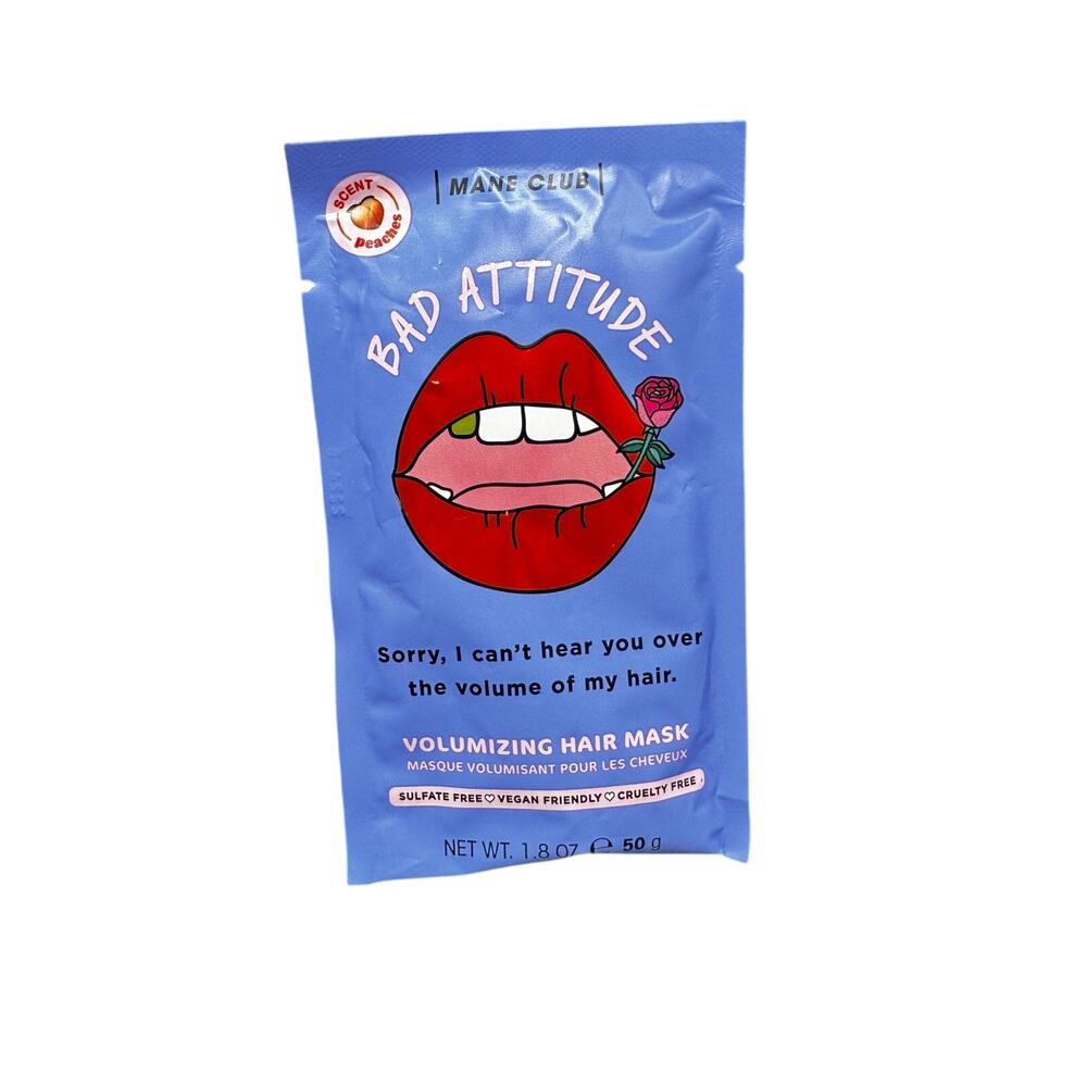5/$25 NWT Mane Club Bad Attitude Volumizing Hair Mask